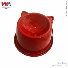 30537 - COMED GATO LUXO 250ML VERMELHO