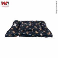 30760 - COLCHAO DOG OSSO PRETO G 80X55CM