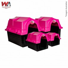 30292 - KIT CASINHA PET AU JELPLAST 1A4 ROSA