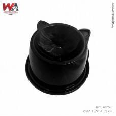 30538 - COMED GATO LUXO 250ML PRETO