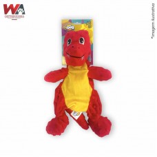 30591 - BRINQ PELUCIA DINOSSAURO 30CM VERM