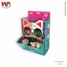 30705 - DISPLAY BRINQ GATO FESTA C/30 PECAS