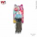 BRINQ GATO CHIQUE 20CM PRETOEBRANCO