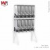 KIT DISPENSER FLEX HIBRIDO 10X40L CINZA