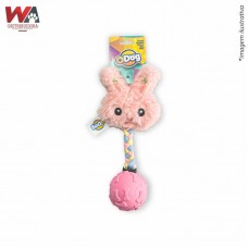 30636 - BRINQ PELUCIA TPR BOLA ROSA