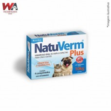 23374 - NATU VERM PLUS 660MG C/4 COMPRIMIDO