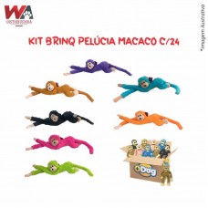 30929 - KIT BRINQ PELUCIA MACACO C/24