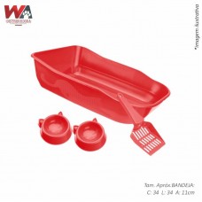 22608 - KIT BANHEIRA C/PA E 2 COMED VERM DURAPET