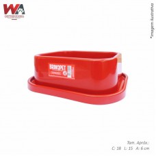 31152 - COMED PLAST ANTI-FORM M 650ML VERMELHO