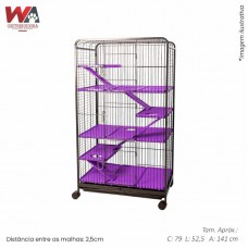 31144 - FAUNA PET ROE G BLACK/LILAS