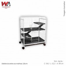 31140 - FAUNA PET ROE M BRANCO/PRETO