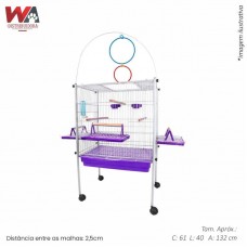 31199 - VIVEIRO CALOPSITA TRIPLEX LILAS