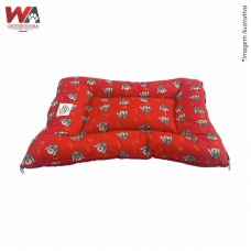 31298 - COLCHAO DOG CARINHA VERMELHA GG 85X65CM