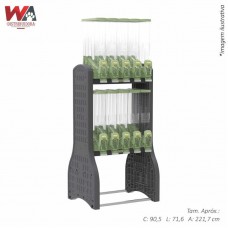 29414 - KIT DISPENSER PRO 10X25LT VERDE/PRETO