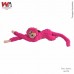 BRINQ PELUCIA MACACO DEITADO PINK