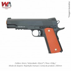 31480 - PISTOLA AIRSOFT VG1911-V13 M MOLA 6MM