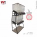 KIT DISPENSER 10 MODULOS 45L 2X5 PRETO