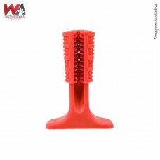 24140 - MORDEDOR ESCOVA M 10CM MAIS DOG VERMELHO