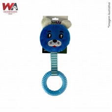 31610 - BRINQ PELUCIA CACHORRINHO AZUL C/TPR