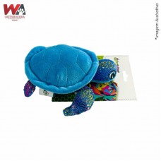 31628 - BRINQ PELUCIA TARTARUGA BRILHANTE AZUL