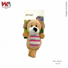 31609 - BRINQ PELUCIA CACHORRINHO ARCO IRIS