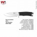 FACA ROSSI INOX 23CM ANACONDA C/BAINHA
