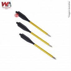 32098 - FLECHAS ALUMNIO KIT C/12 6,5P (16,5CM)