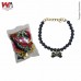 COLAR PEROLAS CAES PEQ PORTE C/10 REFIL