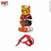 GUIA C/PEITORAL H P/AVES VERMELHO
