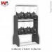 KIT DISPENSER PRO 6X60LT PRETO/PRETO