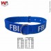 COLEIRA GD PORTE FBI N.04 AZUL