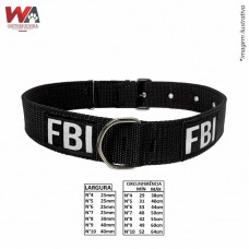 23502 - COLEIRA GD PORTE FBI N.05 PRETO
