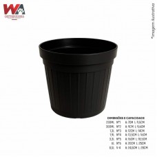 32534 - VASO PLASTICO 05 A.16XL.18,5CM 3,3LT