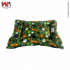 32633 - COLCHAO PATA OSSO VERDE M 60X45CM