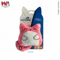 32645 - BRINQ PELUCIA GATO LINGUINHA ROSA