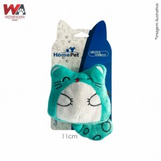 32646 - BRINQ PELUCIA GATO LINGUINHA VERDE