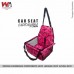 CAR SEAT CADEIRINHA P/CARRO ESTAMP ROSA