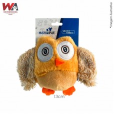 24121 - BRINQ PELUCIA CORUJINHA BEGE
