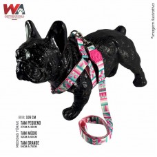 32682 - GUIA C/PEITORAL AM ROSA DESIGN G