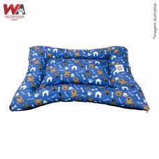32740 - COLCHAO WOOF DOG AZUL CLARO G 80X55CM