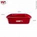 BANHEIRA GATO PREMIUM 52X43X16 VERMELHA