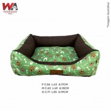 33212 - CAMA WOOF DOG VERDE P
