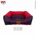 CAMA OSSO AZUL/VERMELHO G