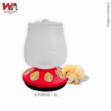 33328 - COMED PLAST 8 FUROS AVES 2LT C/6