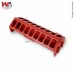 COMED CALHA LINEAR PLAST 30CM C/6 VERM