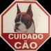 PLACAS ADVERTENCIA 24X33 BOXER