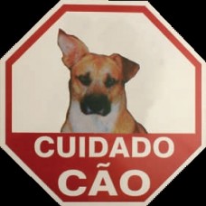 77827 - PLACAS ADVERTENCIA 24X33 VIRA-LATA