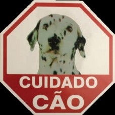 77825 - PLACAS ADVERTENCIA 24X33 DALMATA