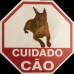 PLACAS ADVERTENCIA 24X33 PINSCHER