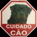 PLACAS ADVERTENCIA 24X33 ROTTWEILER